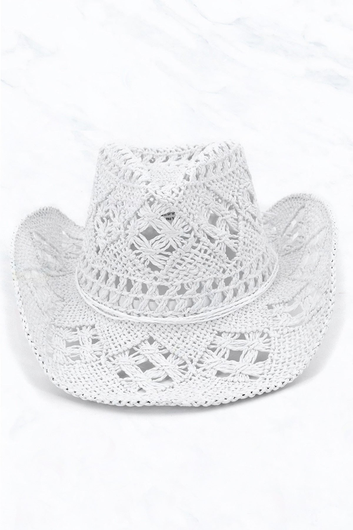 WHITE KNIT COWBOY