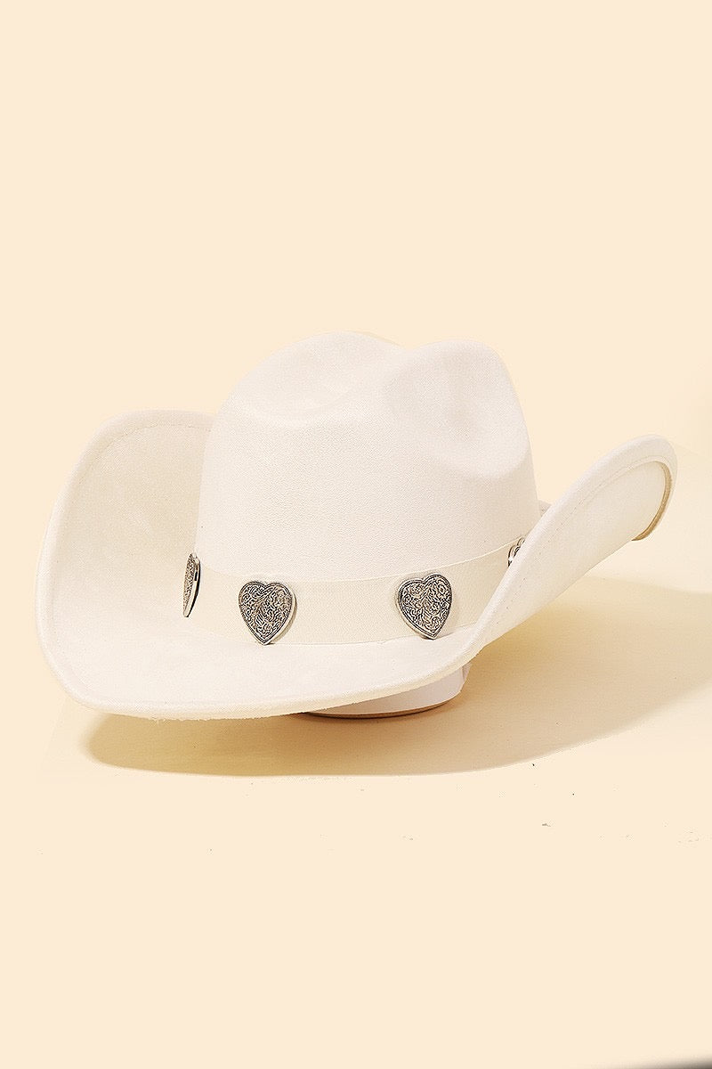 HEARTSTRINGS COWBOY HAT