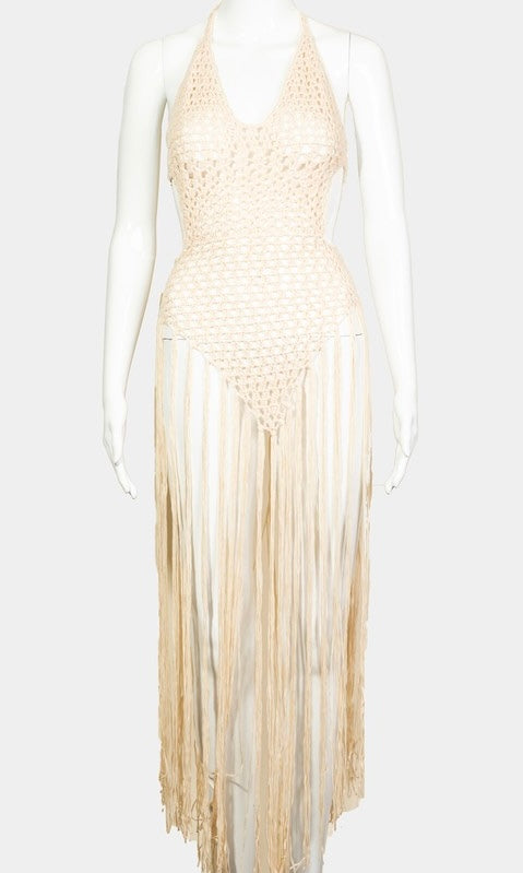 CROTCHET COVER UP MAXI