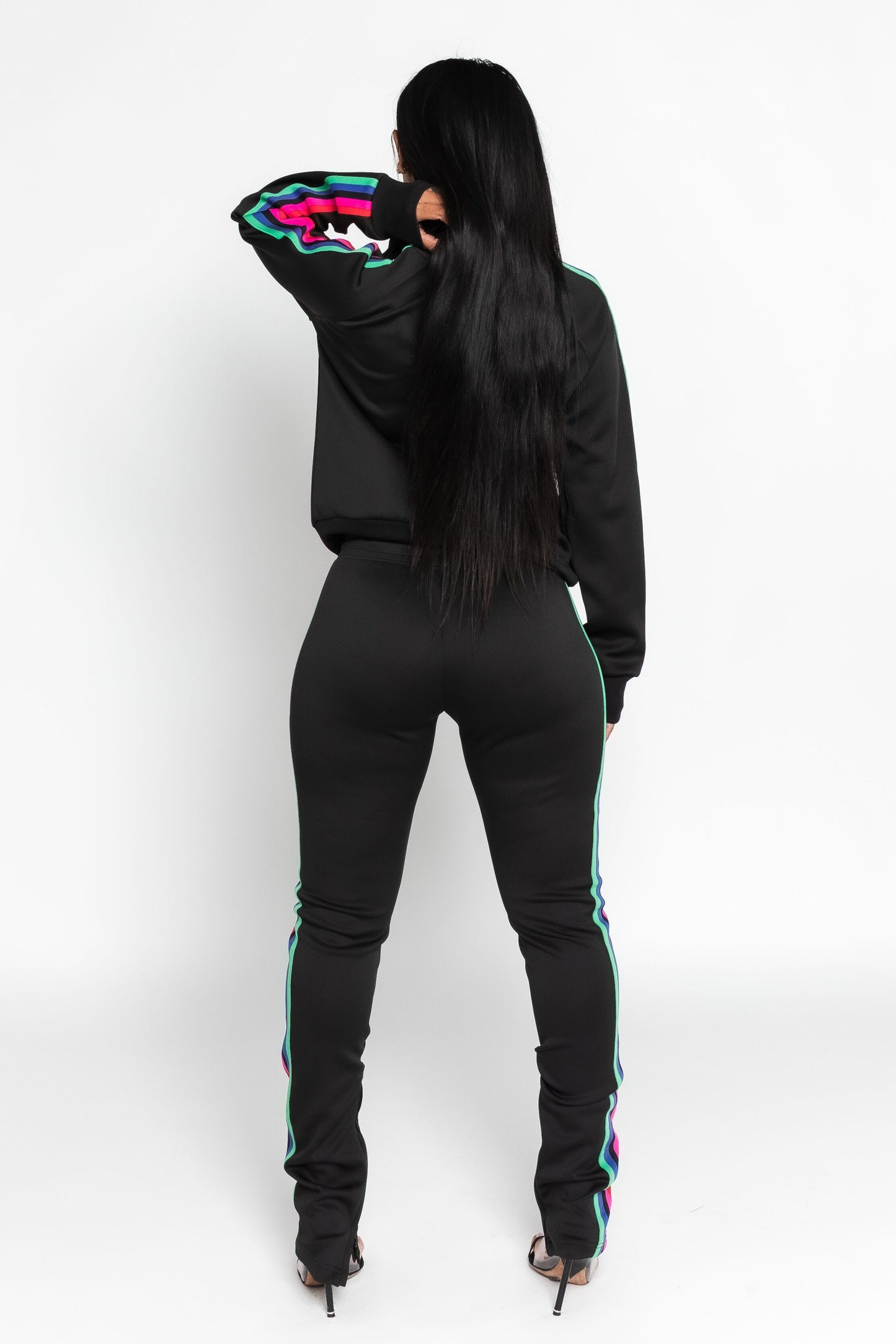 POP OF COLOR JOGGING SET