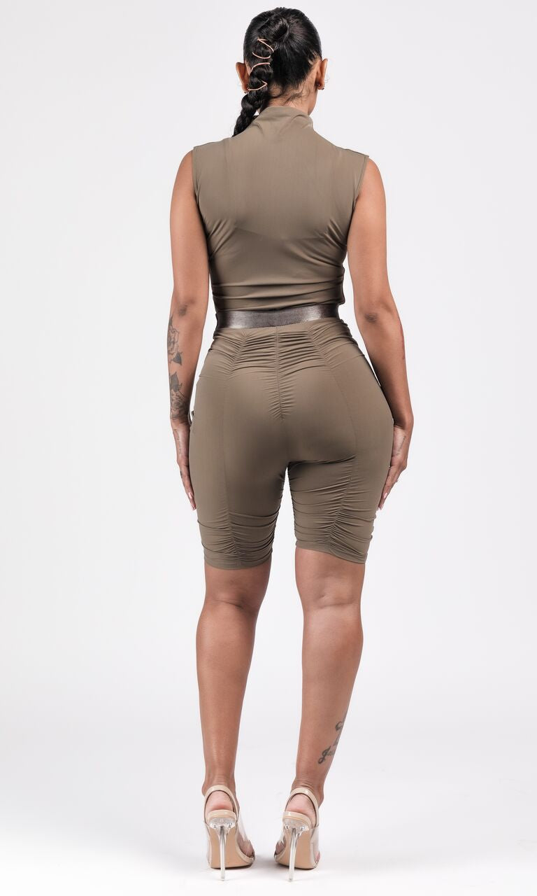 NIGHT THANG SET (OLIVE)