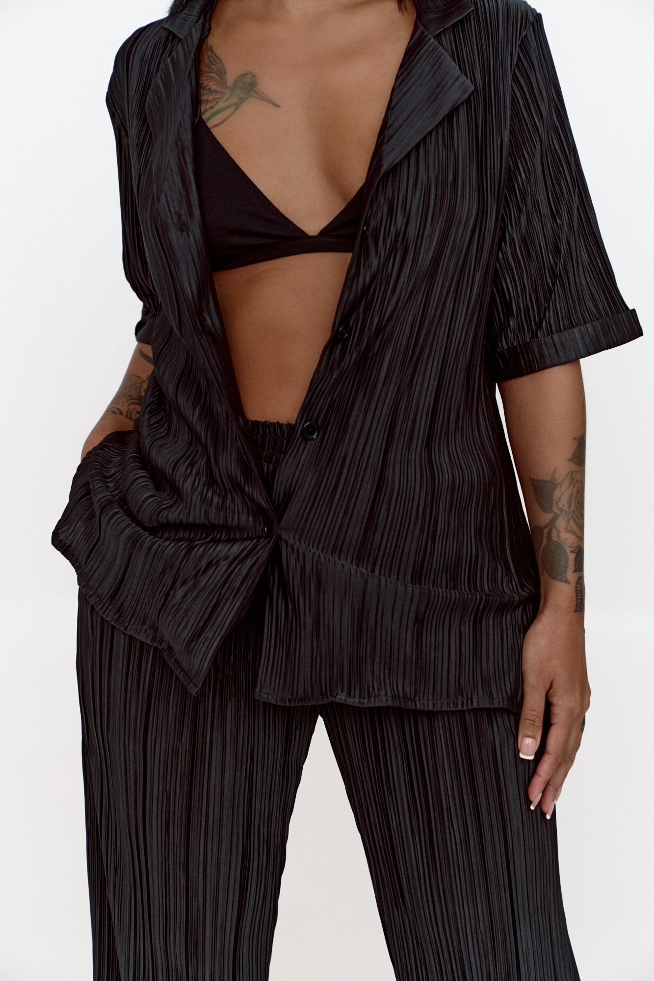 SO SILKY SET (BLACK)