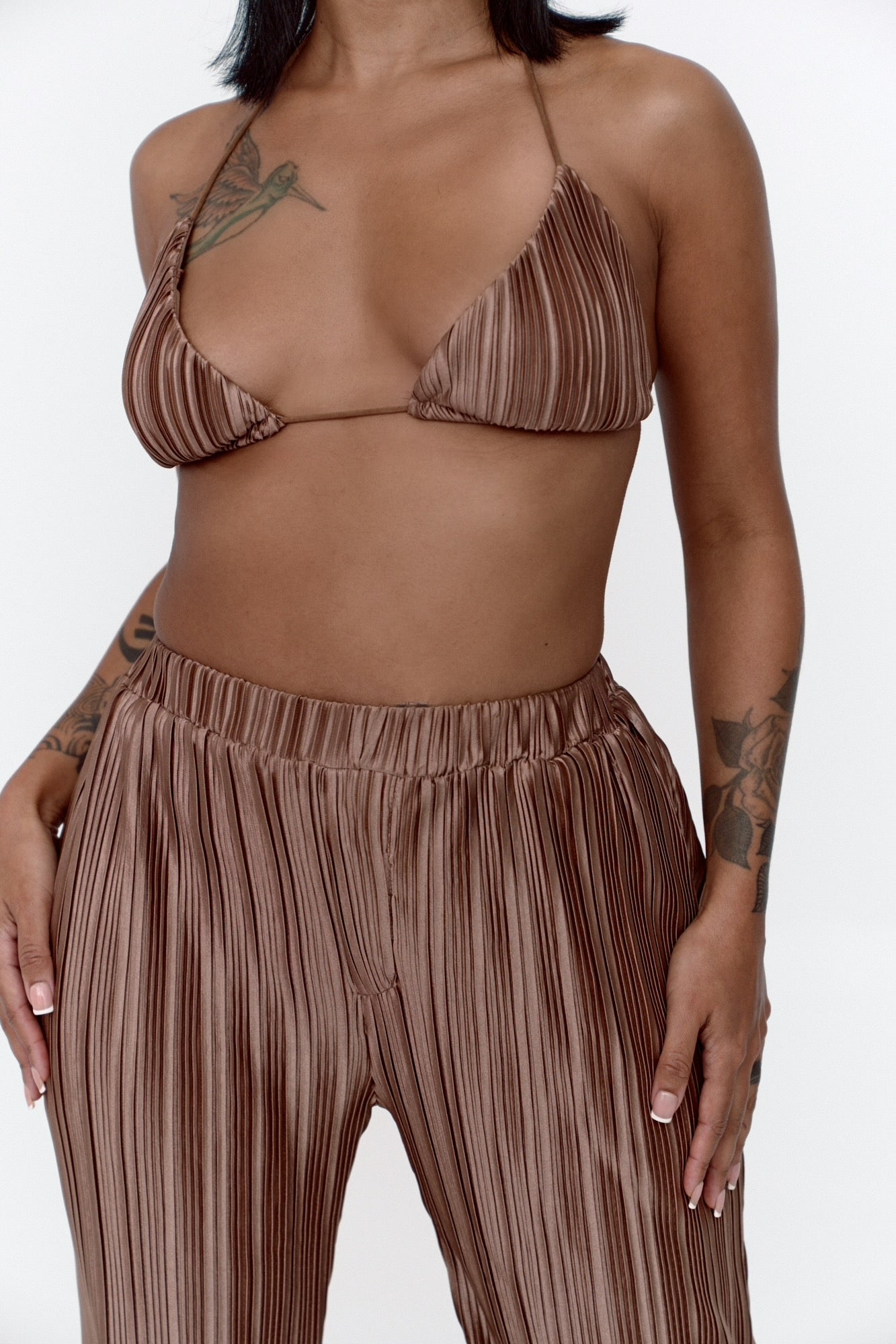 SO SILKY BIKINI SET (MOCHA)