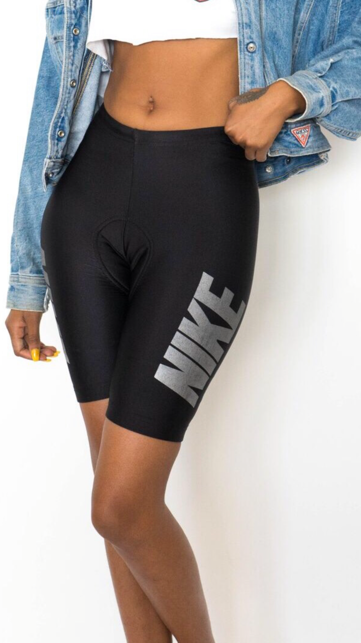 VINTAGE NIKE BIKE SHORTS